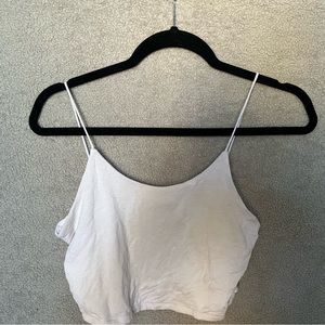 Spaghetti strap crop top